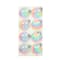 8 Pack 2.75" Clear Iridescent DIY Plastic Ball Ornaments by Make Market®